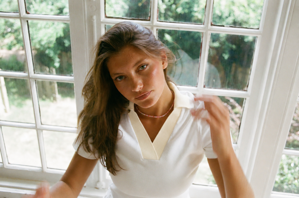 The Club Polo in Vintage White