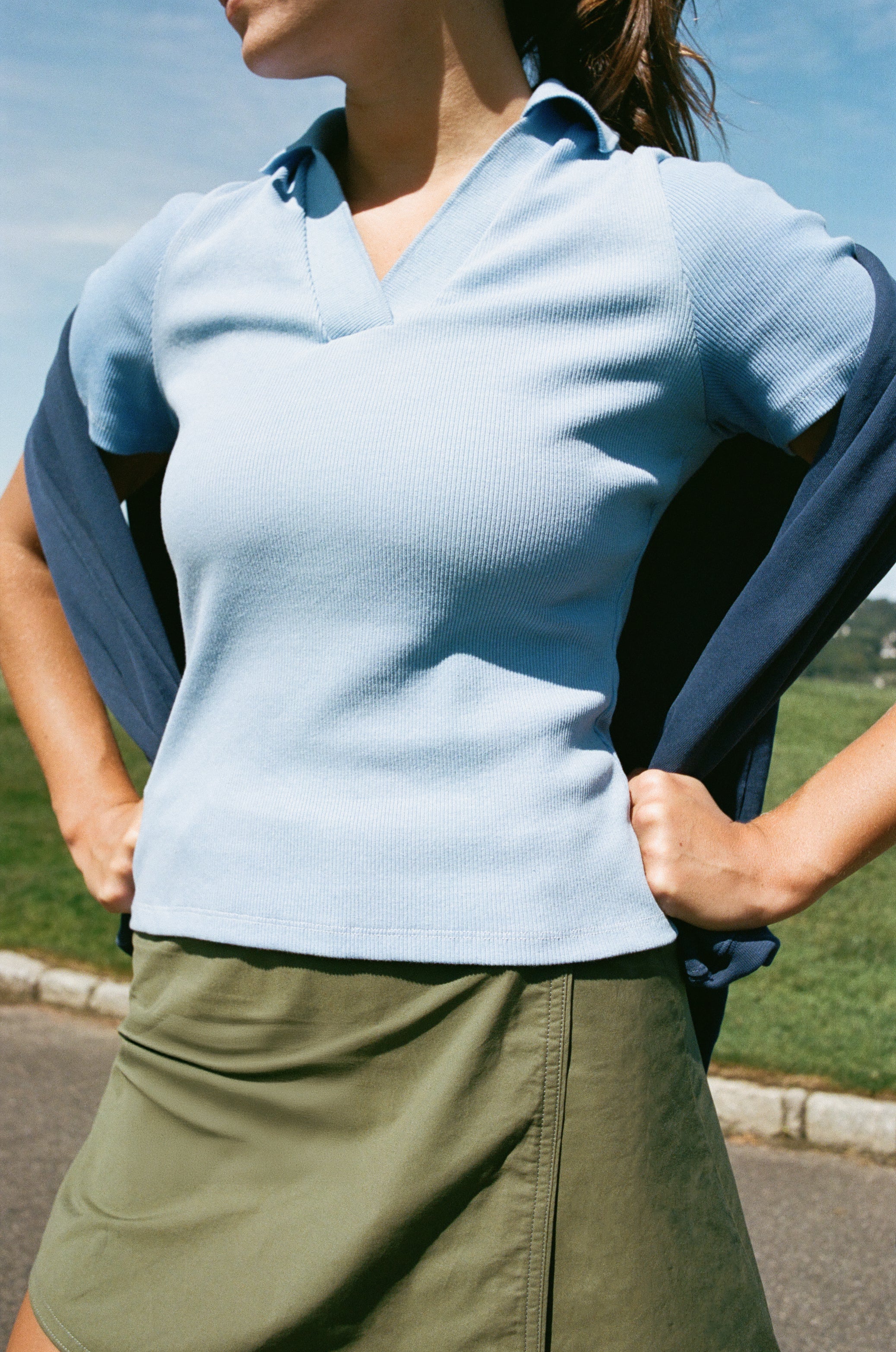 [Pre-Order] The Club Polo in Blue Skies